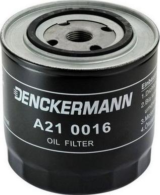 Denckermann A210016 - Eļļas filtrs ps1.lv
