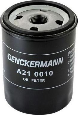 Denckermann A210010 - Eļļas filtrs ps1.lv