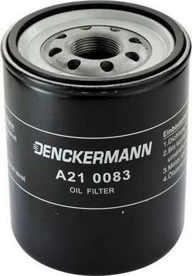 Denckermann A210083 - Eļļas filtrs ps1.lv