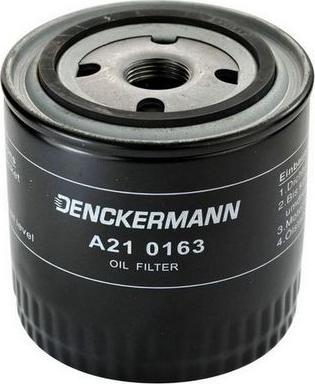 Denckermann A210163 - Eļļas filtrs ps1.lv