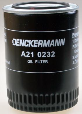 Denckermann A210232 - Eļļas filtrs ps1.lv