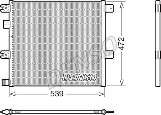 Denso DCN99077 - Kondensators, Gaisa kond. sistēma ps1.lv