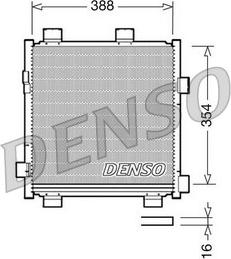 Denso DCN50040 - Kondensators, Gaisa kond. sistēma ps1.lv