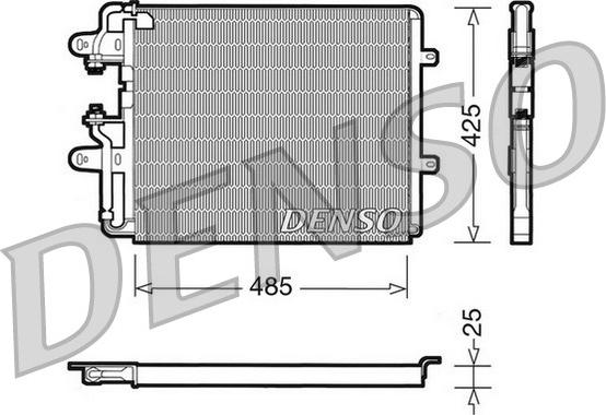 Denso DCN09030 - Kondensators, Gaisa kond. sistēma ps1.lv