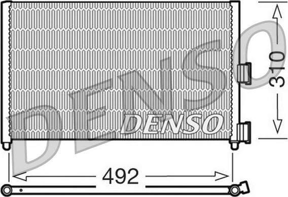 Denso DCN09071 - Kondensators, Gaisa kond. sistēma ps1.lv