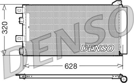 Denso DCN05101 - Kondensators, Gaisa kond. sistēma ps1.lv