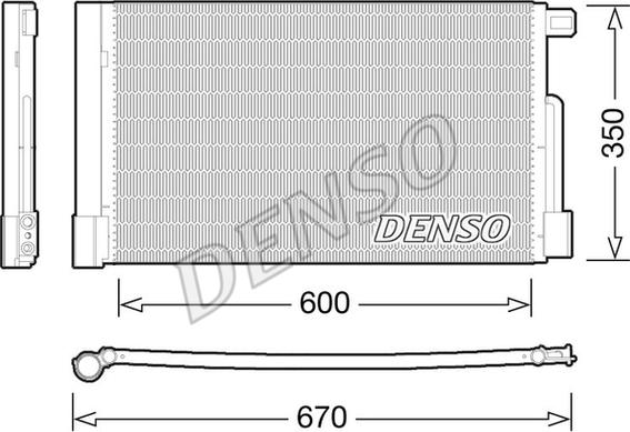 Denso DCN01004 - Kondensators, Gaisa kond. sistēma ps1.lv