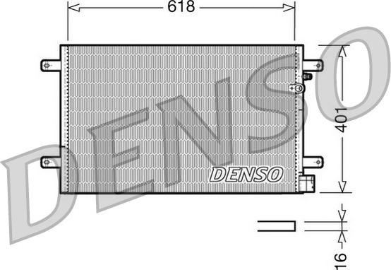 Denso DCN02006 - Kondensators, Gaisa kond. sistēma ps1.lv