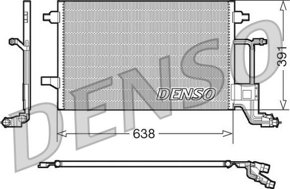 Denso DCN02014 - Kondensators, Gaisa kond. sistēma ps1.lv