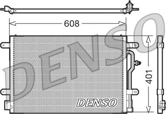 Denso DCN02012 - Kondensators, Gaisa kond. sistēma ps1.lv