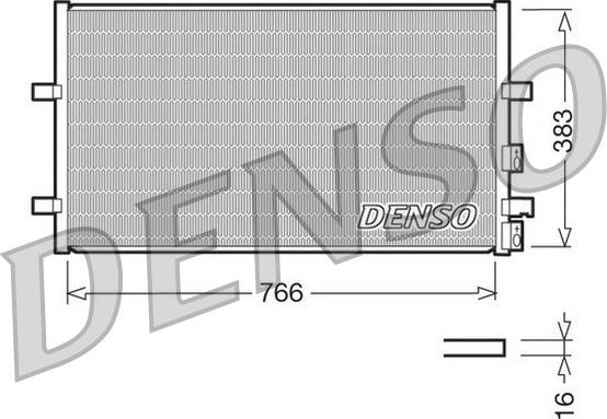 Denso DCN10009 - Kondensators, Gaisa kond. sistēma ps1.lv