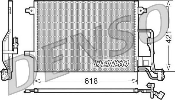 Denso DCN32018 - Kondensators, Gaisa kond. sistēma ps1.lv