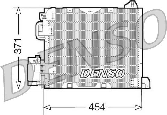 Denso DCN20006 - Kondensators, Gaisa kond. sistēma ps1.lv