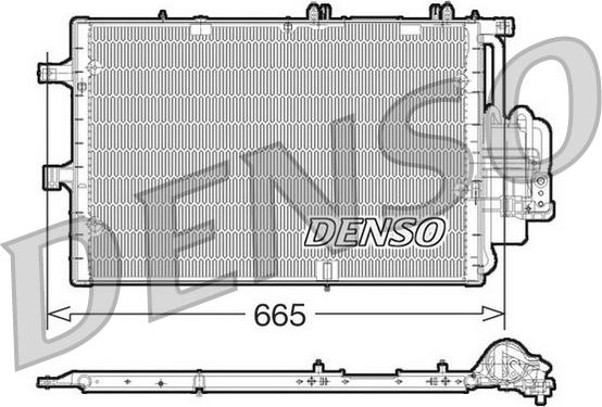 Denso DCN20017 - Kondensators, Gaisa kond. sistēma ps1.lv