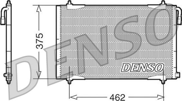 Denso DCN21006 - Kondensators, Gaisa kond. sistēma ps1.lv