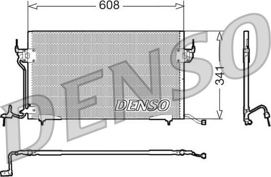 Denso DCN21010 - Kondensators, Gaisa kond. sistēma ps1.lv