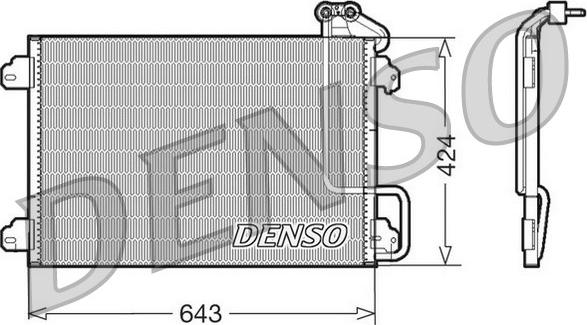 Denso DCN23013 - Kondensators, Gaisa kond. sistēma ps1.lv