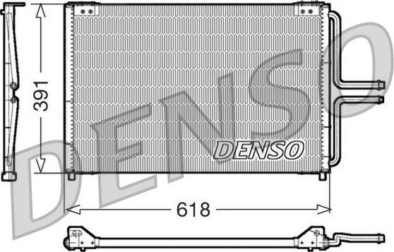 Denso DCN23020 - Kondensators, Gaisa kond. sistēma ps1.lv