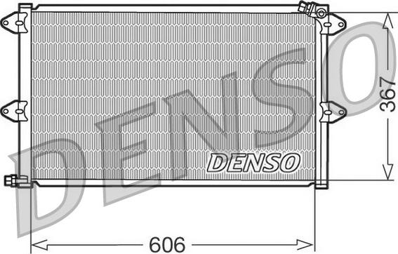 Denso DCN27001 - Kondensators, Gaisa kond. sistēma ps1.lv