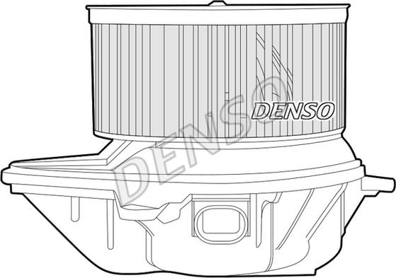 Denso DEA23007 - Salona ventilators ps1.lv