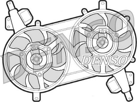 Denso DER09006 - Ventilators, Motora dzesēšanas sistēma ps1.lv