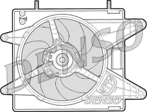 Denso DER09001 - Ventilators, Motora dzesēšanas sistēma ps1.lv