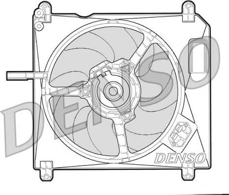 Denso DER09002 - Ventilators, Motora dzesēšanas sistēma ps1.lv