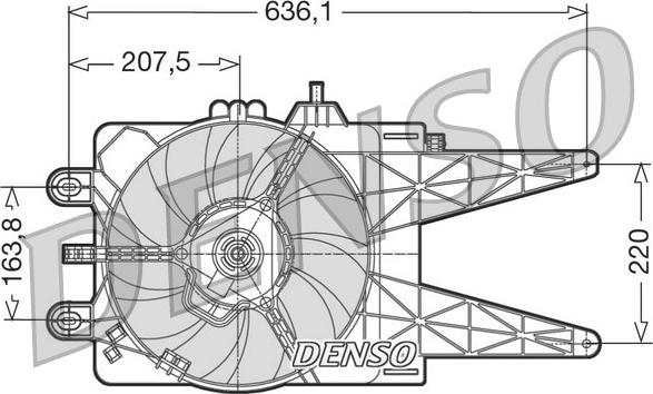 Denso DER09014 - Ventilators, Motora dzesēšanas sistēma ps1.lv