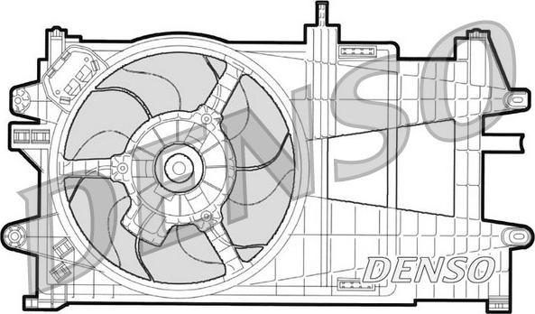 Denso DER09033 - Ventilators, Motora dzesēšanas sistēma ps1.lv