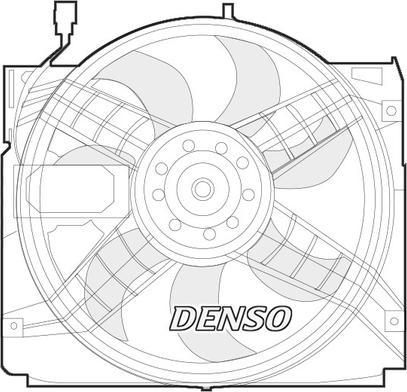 Denso DER05004 - Ventilators, Motora dzesēšanas sistēma ps1.lv