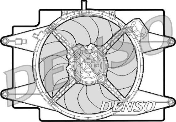 Denso DER01001 - Ventilators, Motora dzesēšanas sistēma ps1.lv