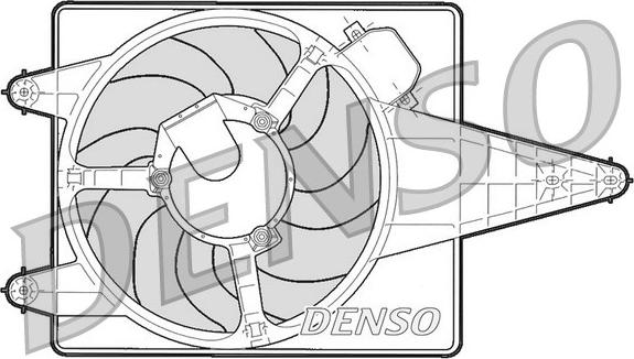 Denso DER01204 - Ventilators, Motora dzesēšanas sistēma ps1.lv