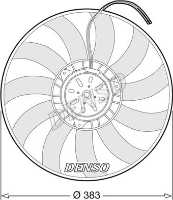 Denso DER02009 - Ventilators, Motora dzesēšanas sistēma ps1.lv