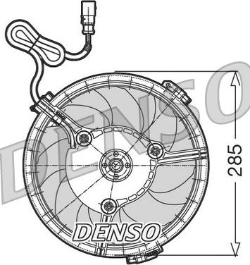 Denso DER02005 - Ventilators, Motora dzesēšanas sistēma ps1.lv