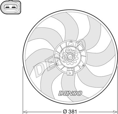 Denso DER02006 - Ventilators, Motora dzesēšanas sistēma ps1.lv