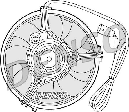 Denso DER02001 - Ventilators, Motora dzesēšanas sistēma ps1.lv