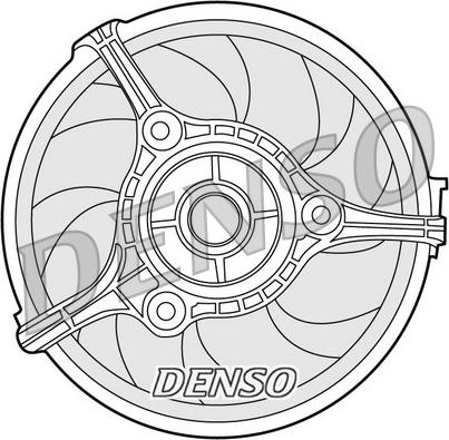 Denso DER02002 - Ventilators, Motora dzesēšanas sistēma ps1.lv