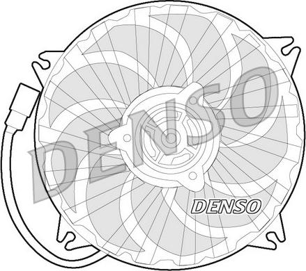 Denso DER07007 - Ventilators, Motora dzesēšanas sistēma ps1.lv