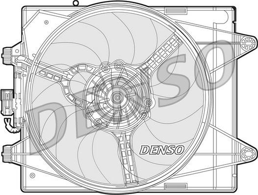 Denso DER13004 - Ventilators, Motora dzesēšanas sistēma ps1.lv