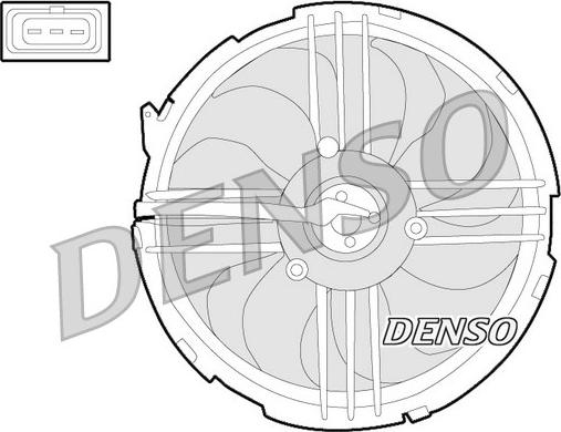 Denso DER32009 - Ventilators, Motora dzesēšanas sistēma ps1.lv