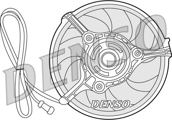 Denso DER32008 - Ventilators, Motora dzesēšanas sistēma ps1.lv