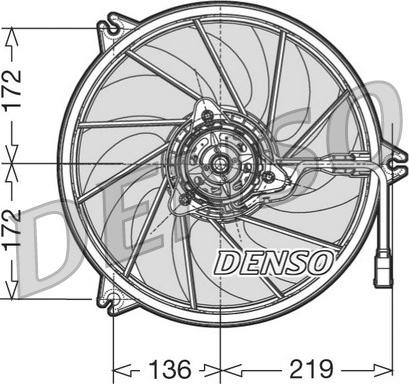 Denso DER21009 - Ventilators, Motora dzesēšanas sistēma ps1.lv