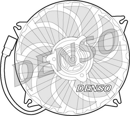 Denso DER21016 - Ventilators, Motora dzesēšanas sistēma ps1.lv