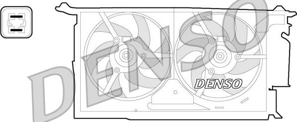 Denso DER21018 - Ventilators, Motora dzesēšanas sistēma ps1.lv