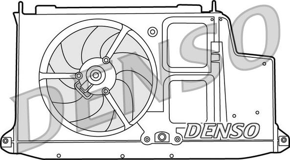 Denso DER21012 - Ventilators, Motora dzesēšanas sistēma ps1.lv