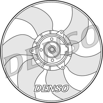 Denso DER23001 - Ventilators, Motora dzesēšanas sistēma ps1.lv