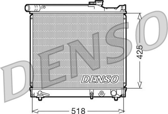 Denso DRM47012 - Radiators, Motora dzesēšanas sistēma ps1.lv