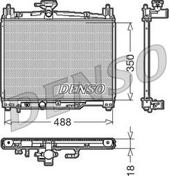 Denso DRM50002 - Radiators, Motora dzesēšanas sistēma ps1.lv