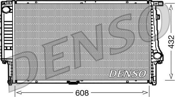 Denso DRM05061 - Radiators, Motora dzesēšanas sistēma ps1.lv
