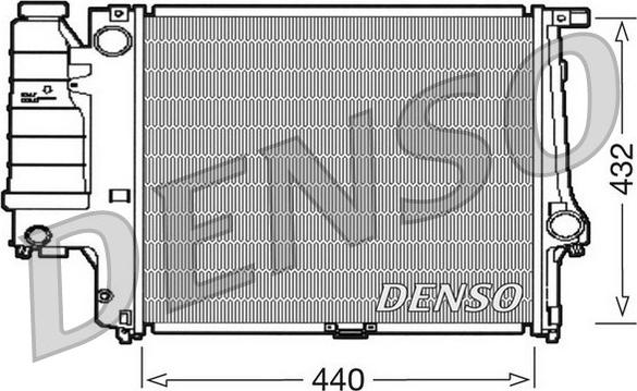 Denso DRM05037 - Radiators, Motora dzesēšanas sistēma ps1.lv